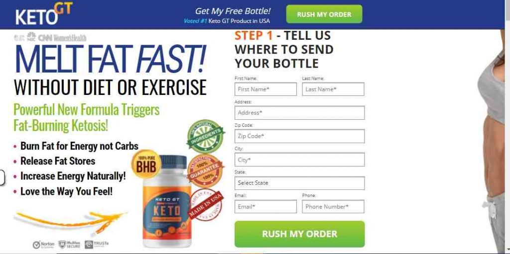 Keto GT Pills Reviews :lose weight fast without exercise 
